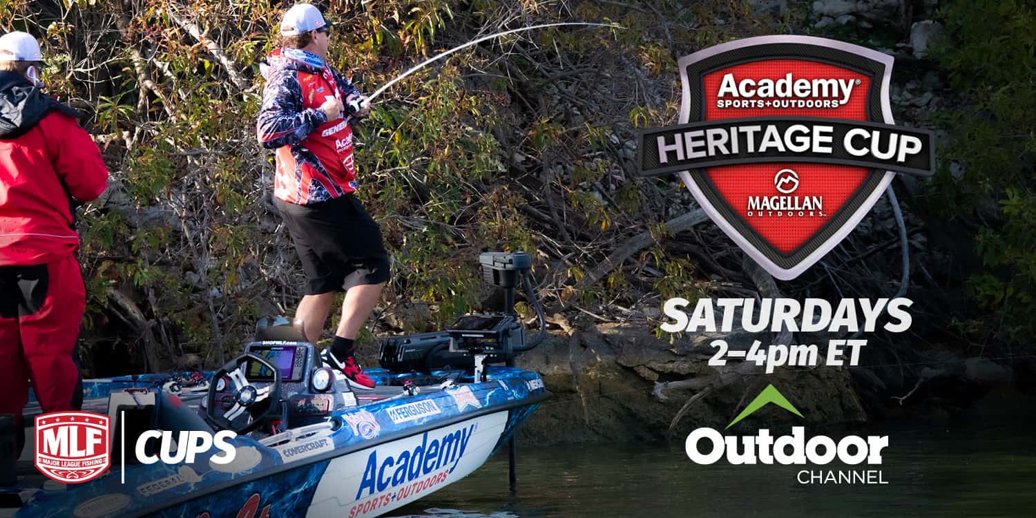 The 2021 MLF Academy Sports + Outdoors Heritage Cup Presented by Magellan  Outdoors Set to Premiere Saturday on Outdoor Channel