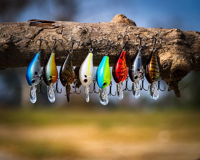 Fishing Lures - Dynamic Lures TROUT ATTACK, Multiple Color Patterns