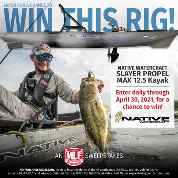 Native Watercraft Partners with Major League Fishing to Give Fans Chance to  Win Fishing Kayak