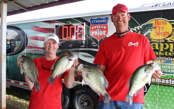 Livescope Crappie on Lake Fork 