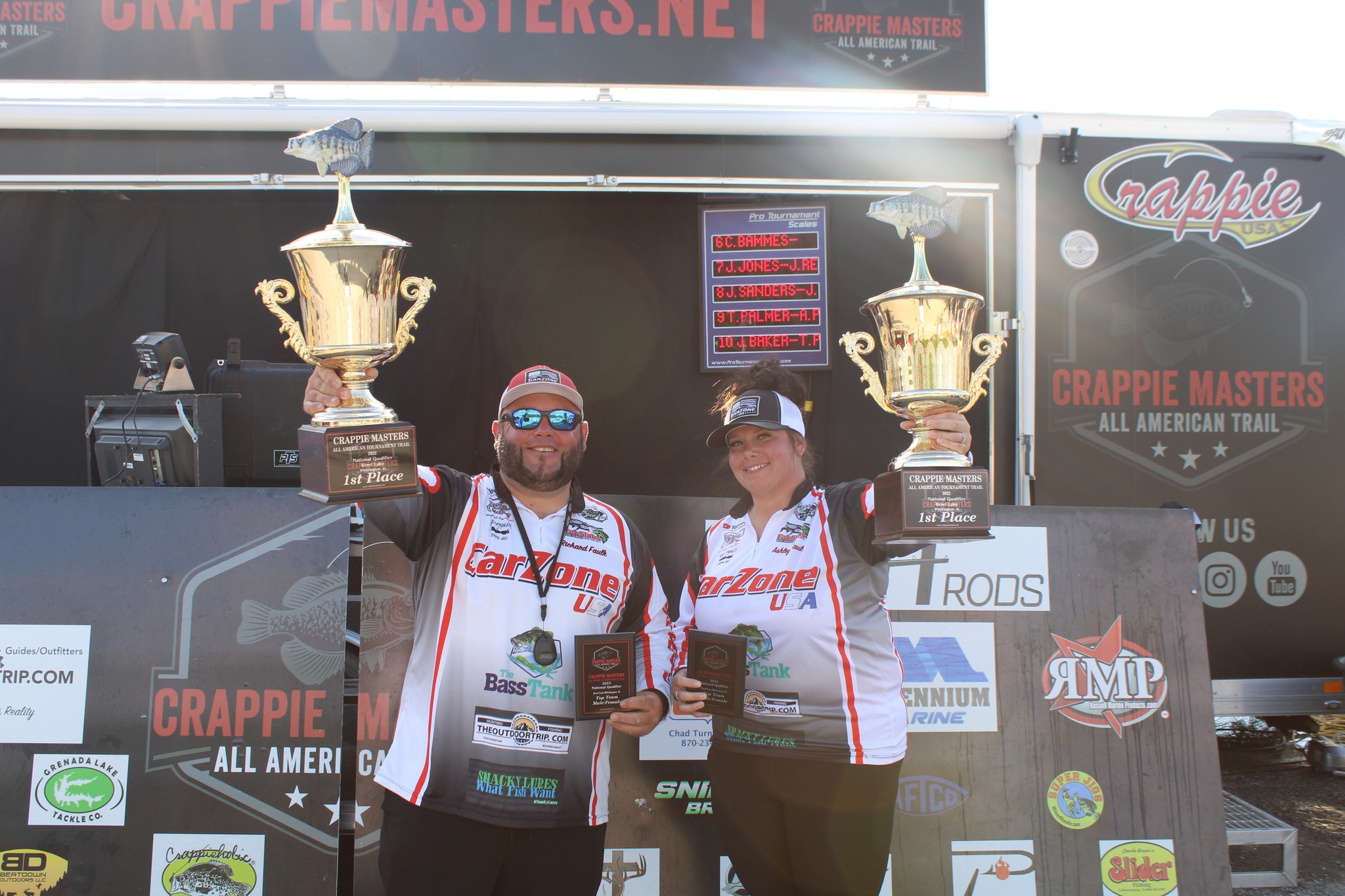Crappie Masters Championship Saturday on Rend Lake CrappieFIRST