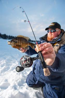 Frabill Straight Line 371 Reel Delivers Ultimate Ice Presentation