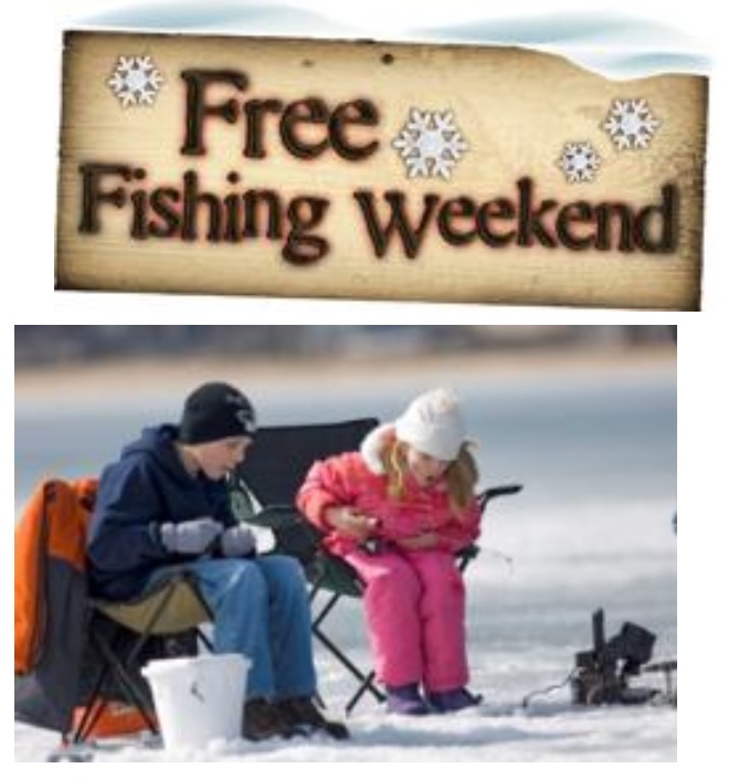 Free Fishing Weekend Feb 14 and 15 Across Michigan IceFishingFIRST