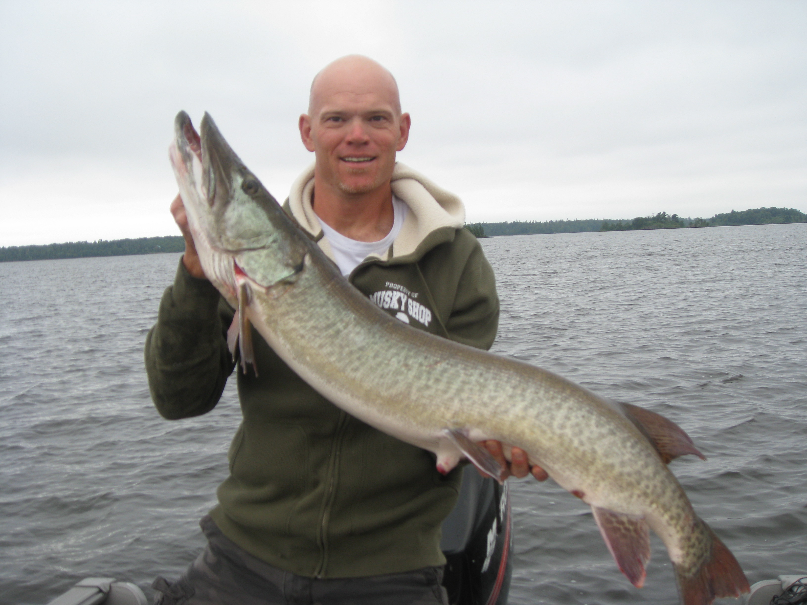 Big muskie caught on Lake of the Woods in Kenora, ON on 7/14/2011 ...