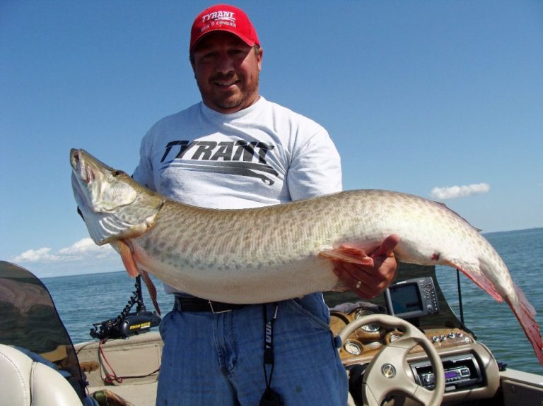 Big muskie caught on Lake Michigan - Green Bay in Green Bay, WI on 9/18 ...