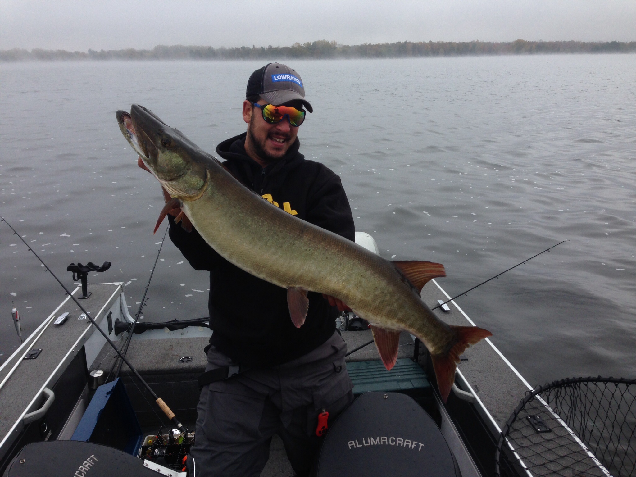 Big muskie caught on Lake X in X, WI on 10/10/2013 | MuskieFIRST