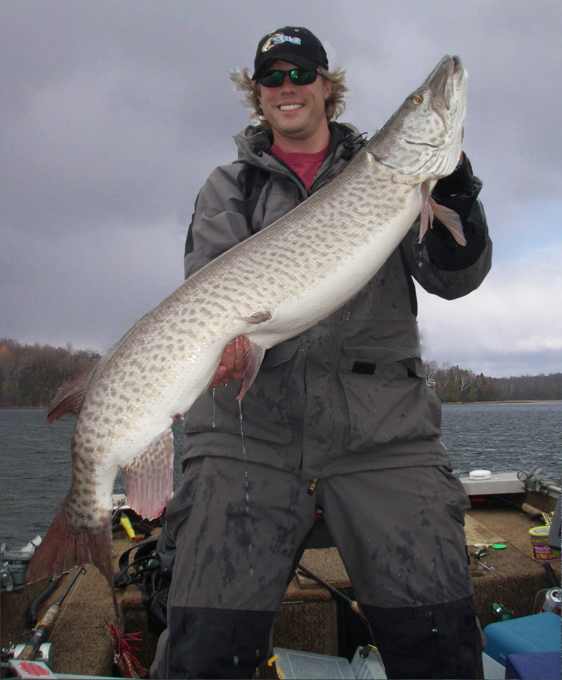 Big muskie caught on Lake Michigan - Green Bay in Green Bay, WI on 5/26 ...