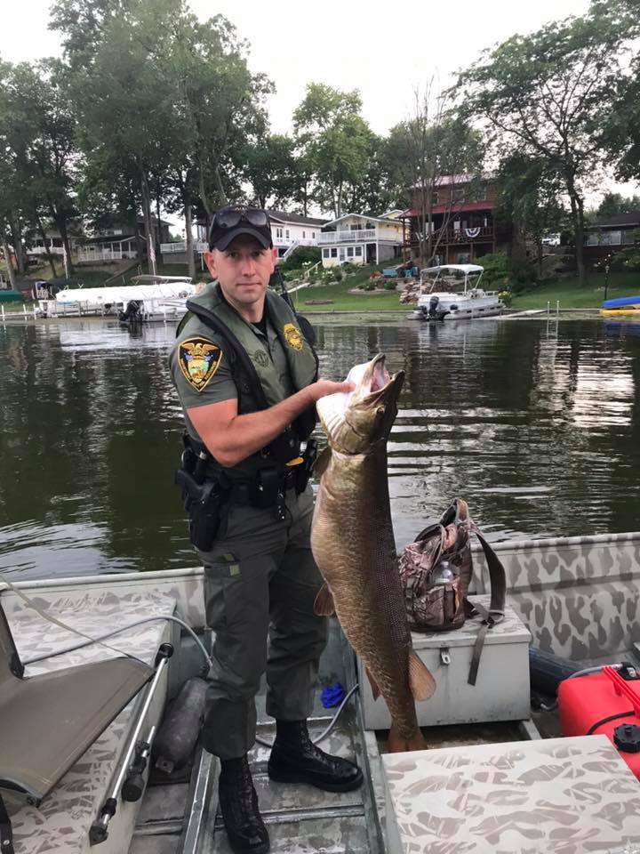 Indiana DNR Finds 39 Pounder In Barbee Chain | MuskieFIRST