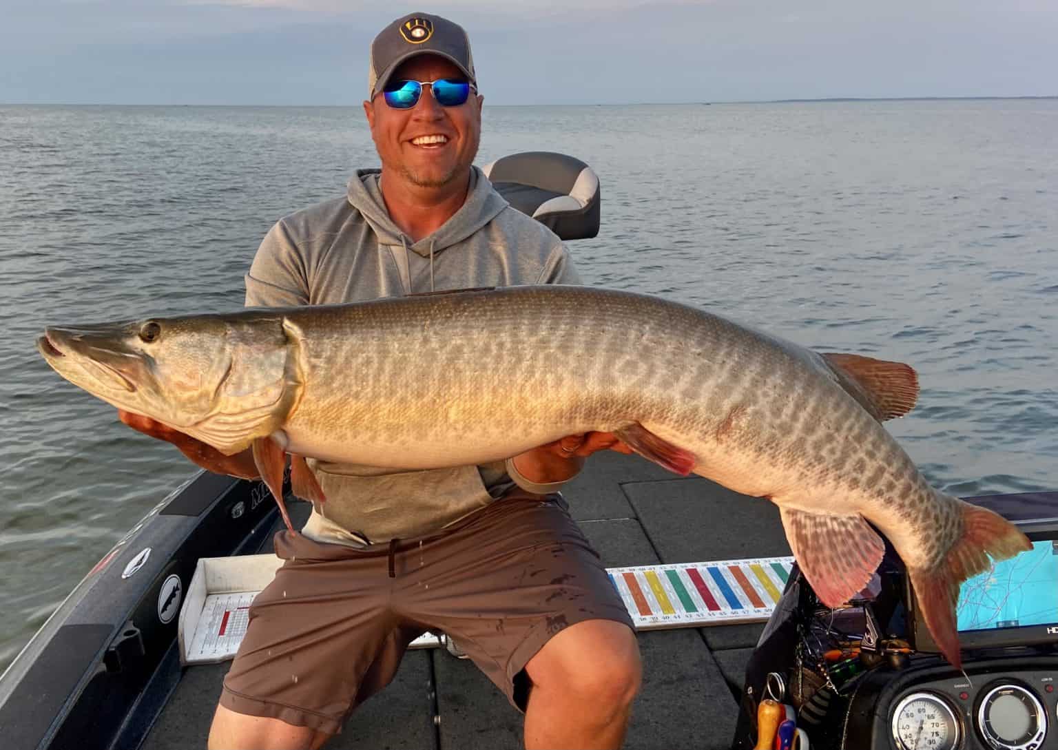 52 inch muskie on Lake in Wisconsin on 09/10/2021 | MuskieFIRST