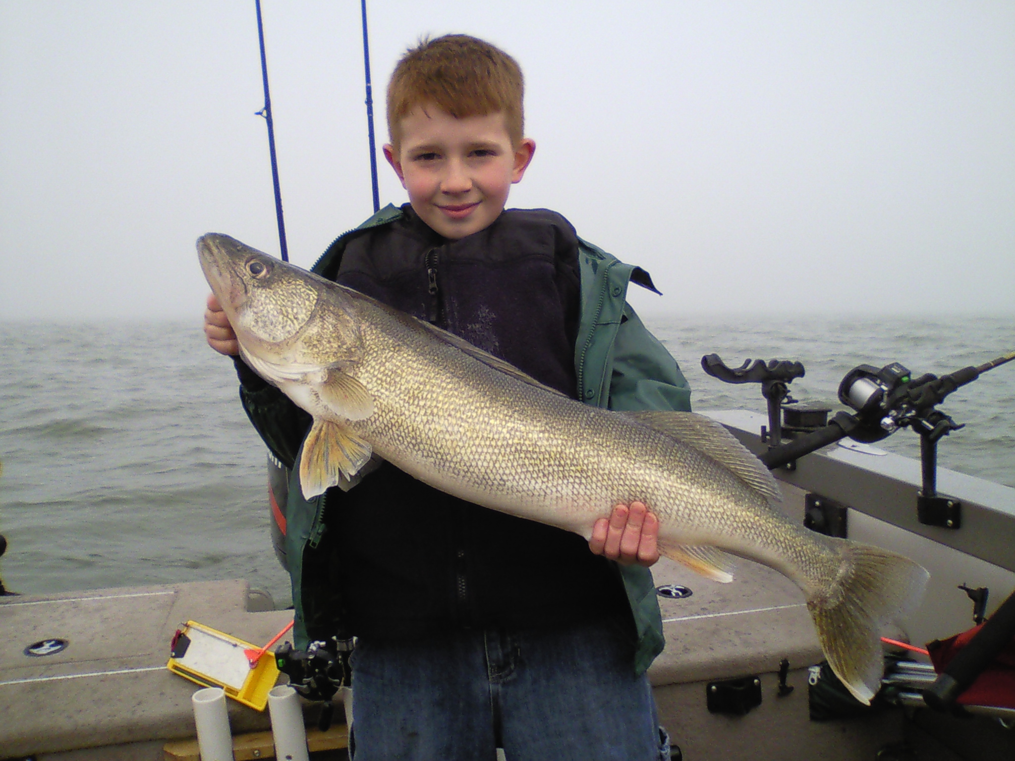 Big Walleye caught on Lake Erie in Port Clinton, OH on 3/23/2012 ...