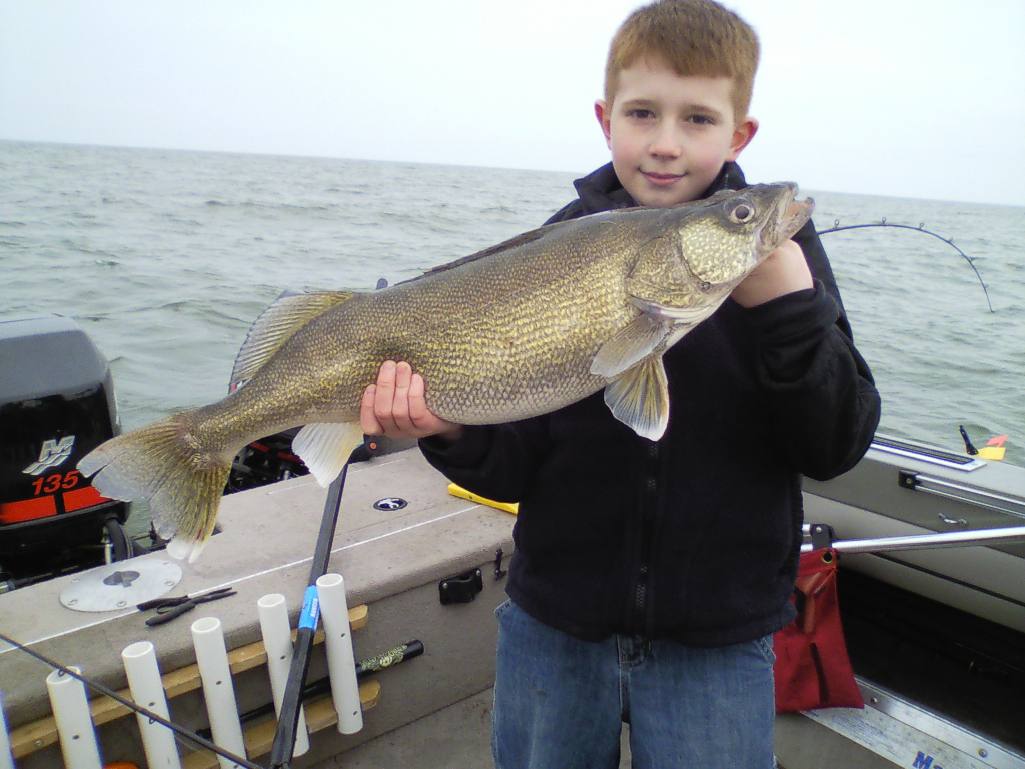 Big Walleye caught on Lake Erie in Port Clinton, OH on 3/23/2012 ...