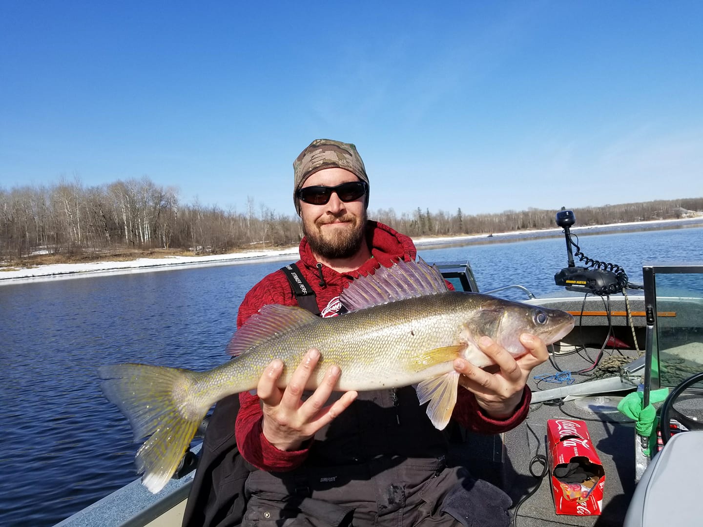 Lake of the Woods MN Fishing Report April 10, 2018