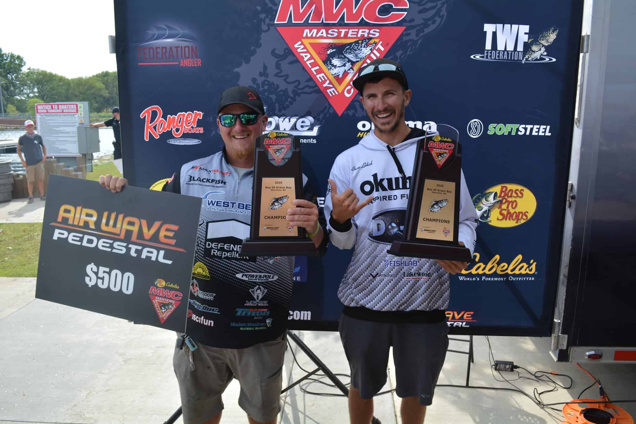 Mwc In Marinete Final Day Wilson And Lakich With The Win Walleyefirst