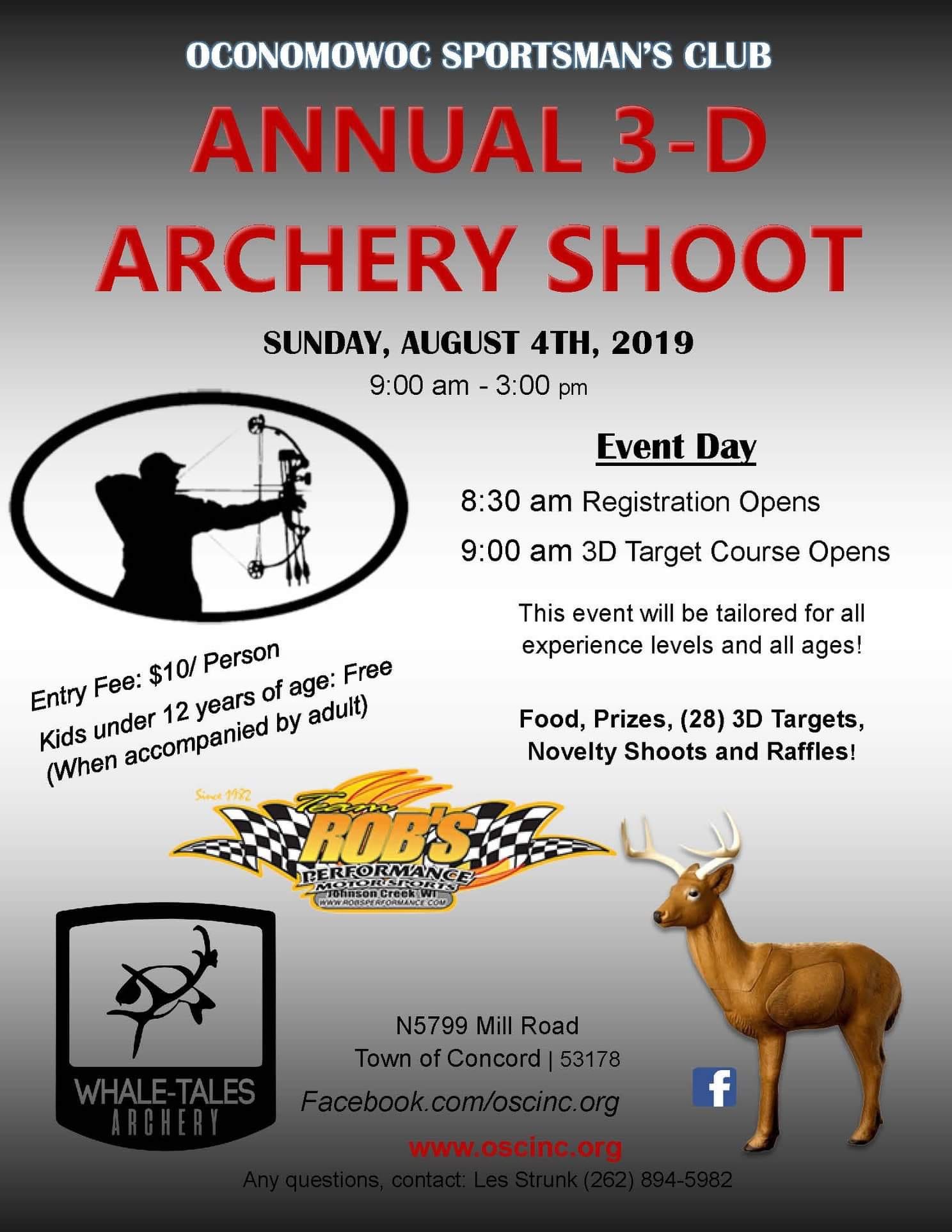 Archery Shoot Aug 4th Oconomowoc WI WhitetailFIRST