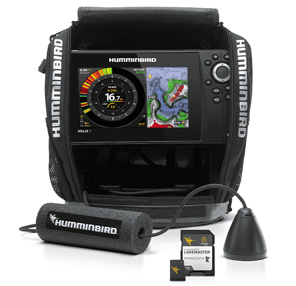 Be prepared for ice fishing with Humminbird ICE HELIX