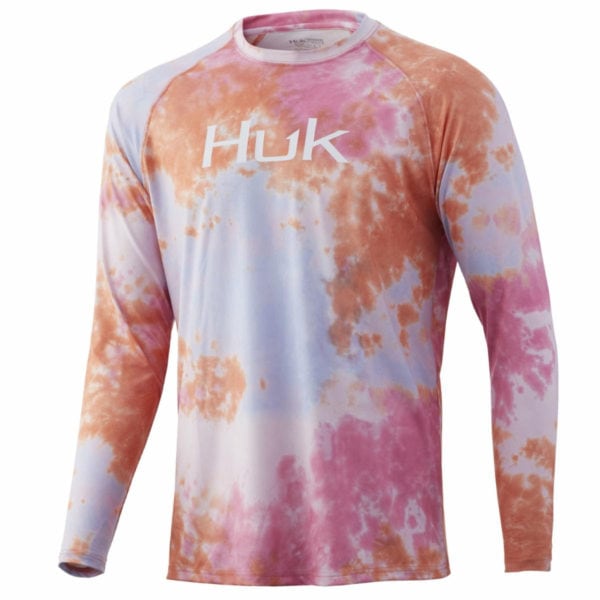 Men's Huk Polyester Long Sleeve Shirts in Clothing average savings